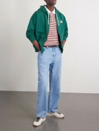 Polo Ralph Lauren - Logo-Appliquéd Cotton-Jersey Zip-Up Hoodie - Green