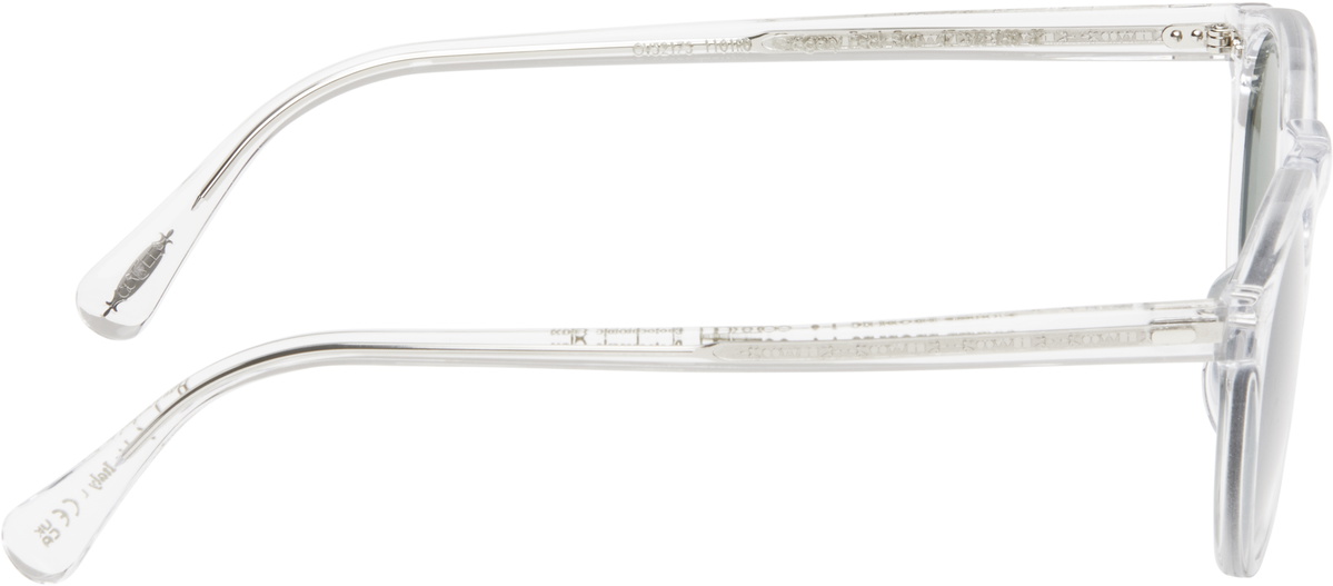 Oliver Peoples Transparent Gregory Peck Sunglasses