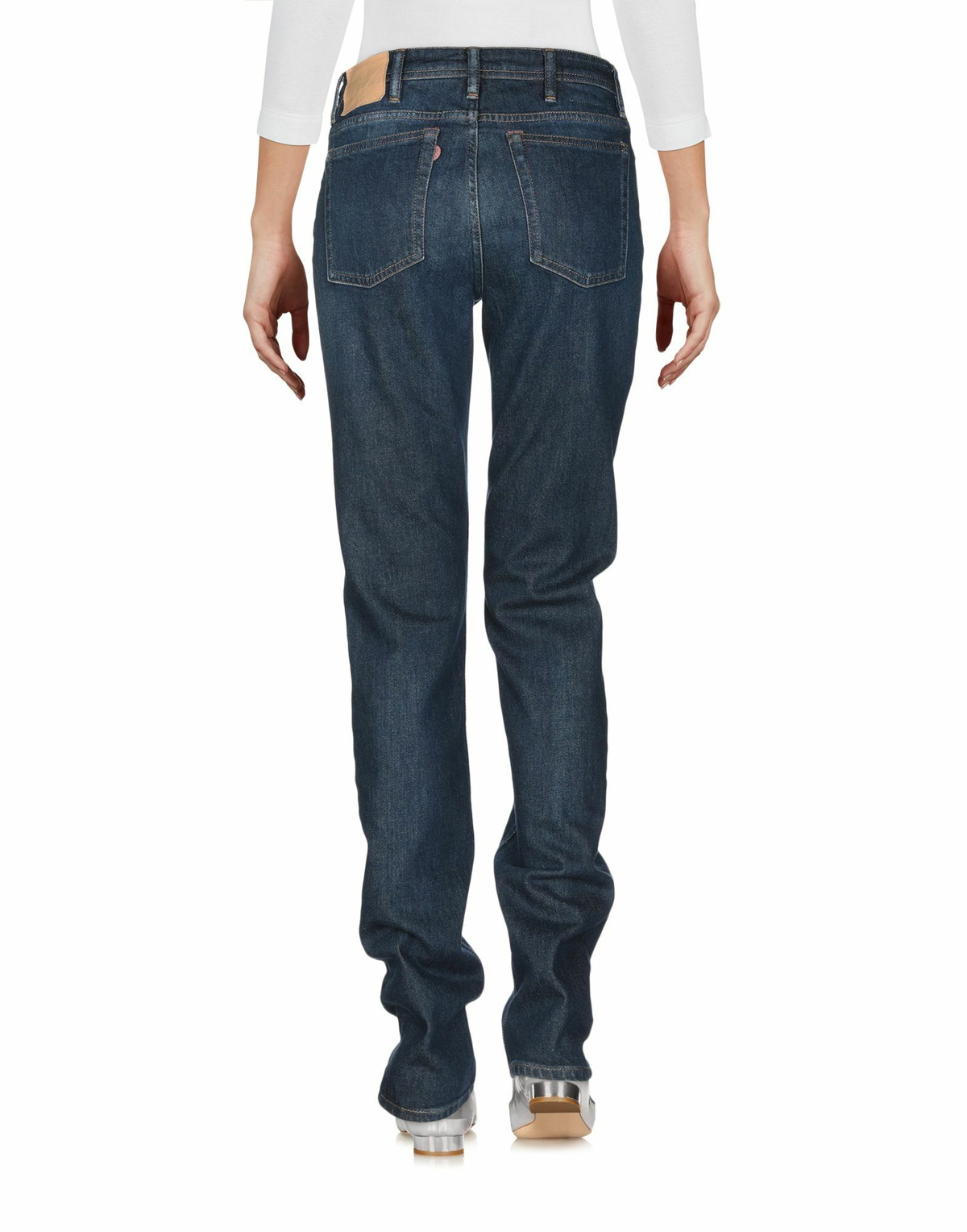 Acne Studios Blå Konst Womens Jeans in Blue