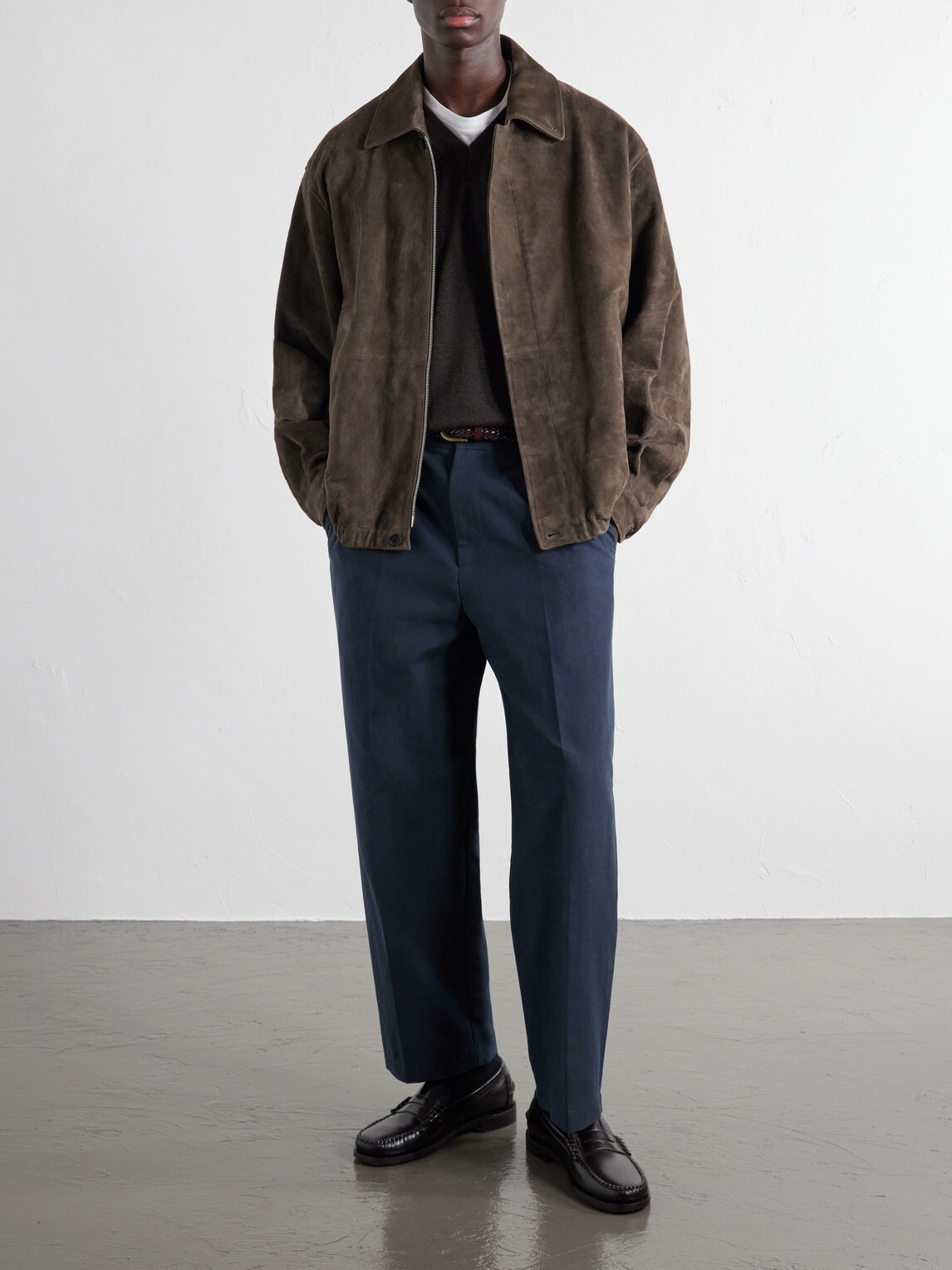 ATON - Cotton and Yak-Blend Sweater - Brown