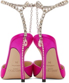 Jimmy Choo Pink Saeda 100 Heels