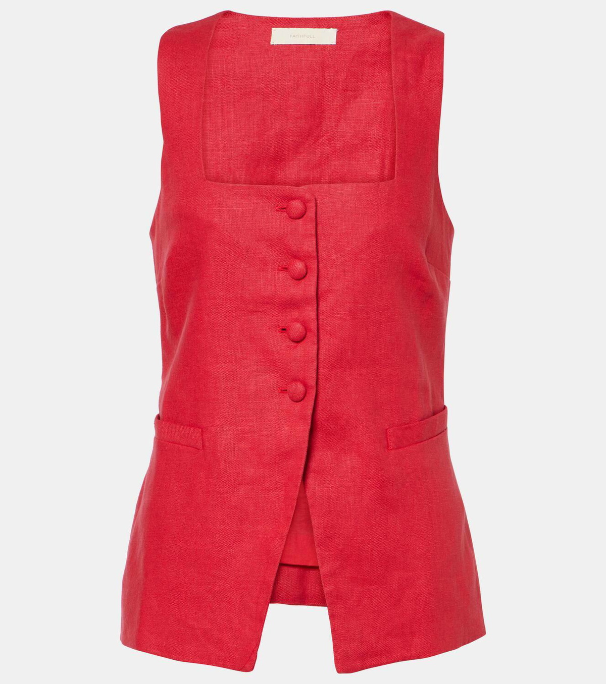 Faithfull Jackie linen vest