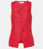 Faithfull Jackie linen vest