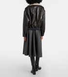 Brunello Cucinelli Virgin wool midi skirt