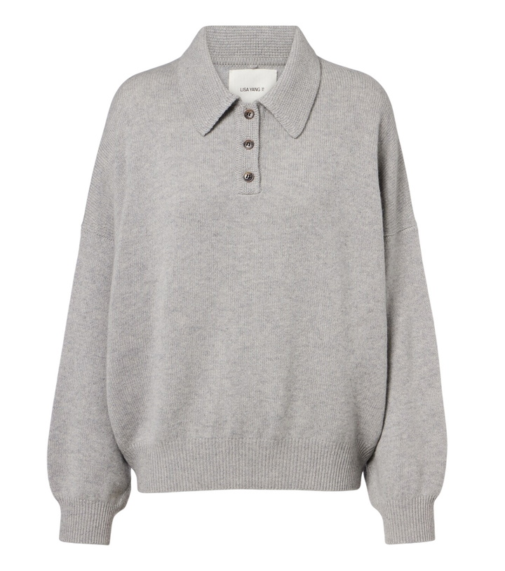 Photo: Lisa Yang Etta cashmere polo sweater