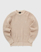 Patta Classic Knitted Sweater Beige - Mens - Pullovers