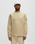 Stone Island Hoodie Organic Cotton Heavy Fleece, Stone Island Ghost Piece Brown - Mens - Sweatshirts