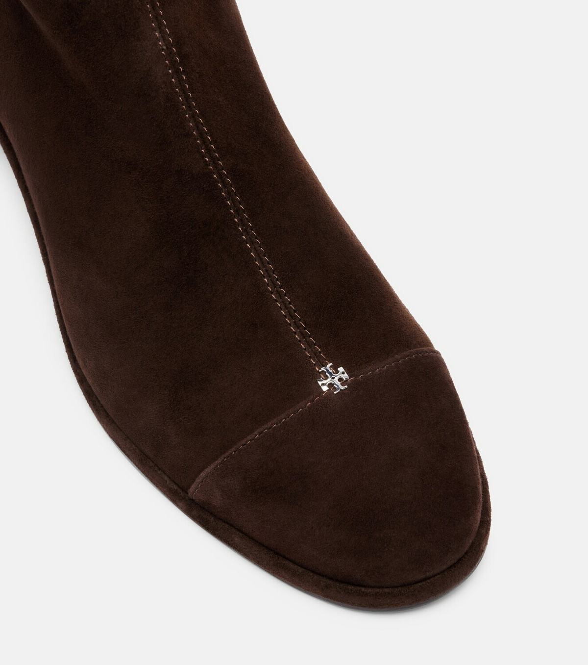 Tory Burch Cap-toe 55 suede knee-high boots