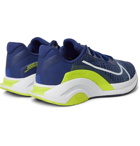 Nike Training - ZoomX SuperRep Surge Rubber-Trimmed Nylon-Mesh Sneakers - Blue