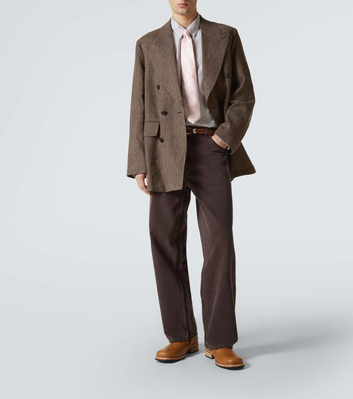Our Legacy Sharp DB linen and cotton blazer Our Legacy