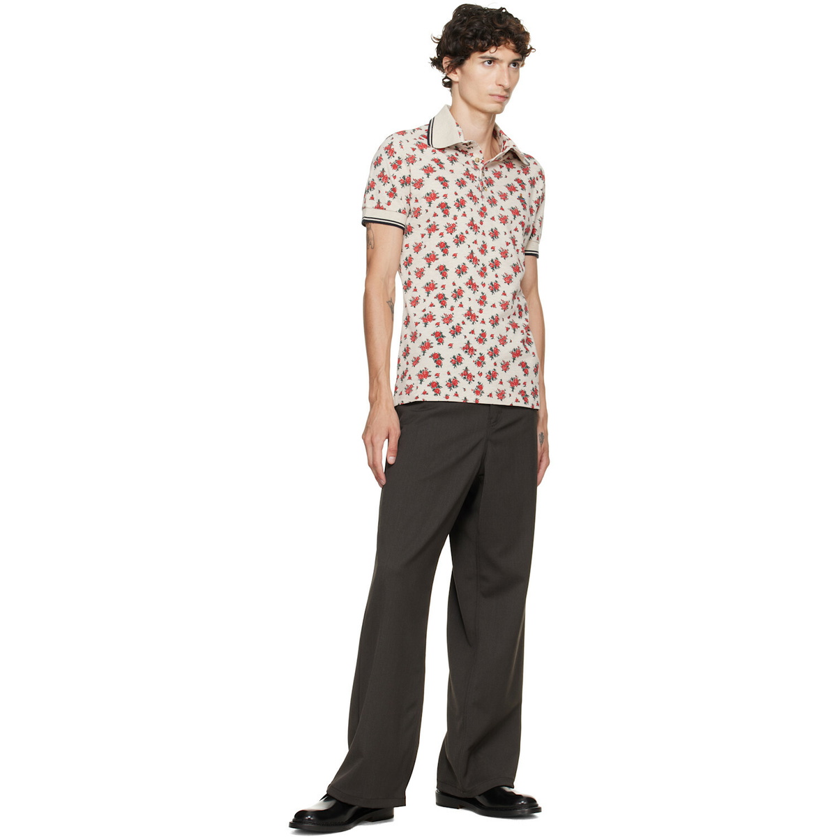 Vivienne Westwood Beige Two Button Polo