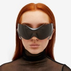 Gentle Monster x Mugler Spiral 01 Sunglasses in Black 