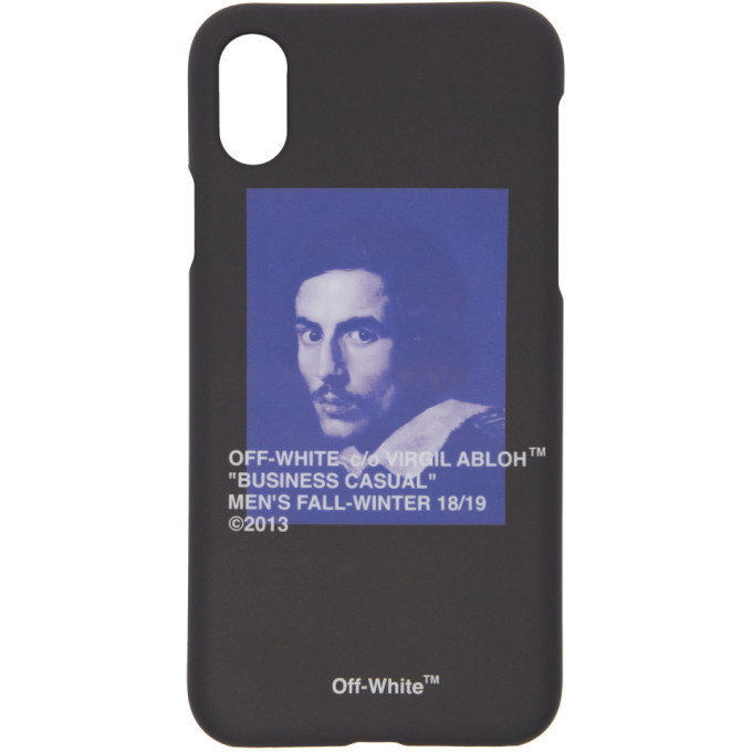 Photo: Off-White Black Bernini iPhone X Case