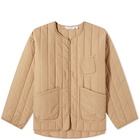 Uniform Bridge Men's Quilted Liner Jacket in Beige