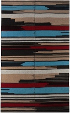 The Elder Statesman Multicolor Mix 'N' Marl Blanket