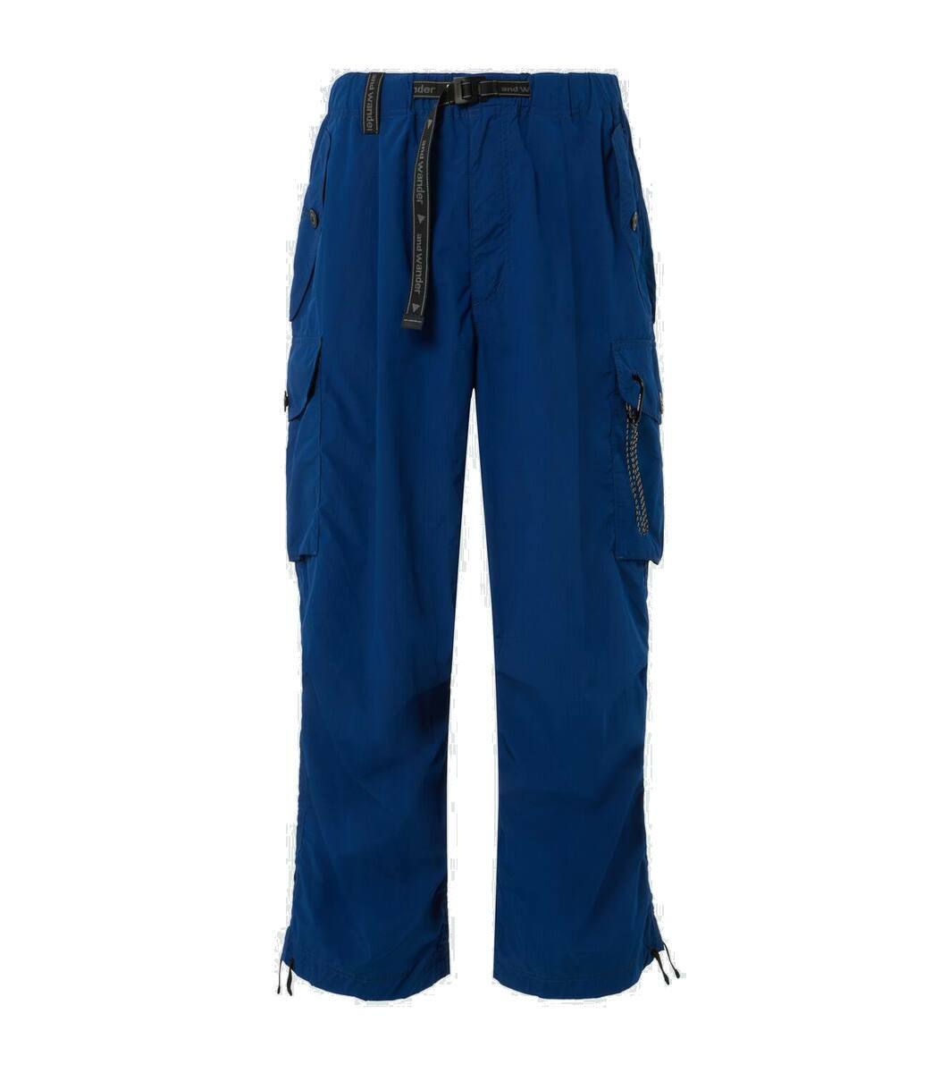 And Wander Oversized cargo pants and Wander