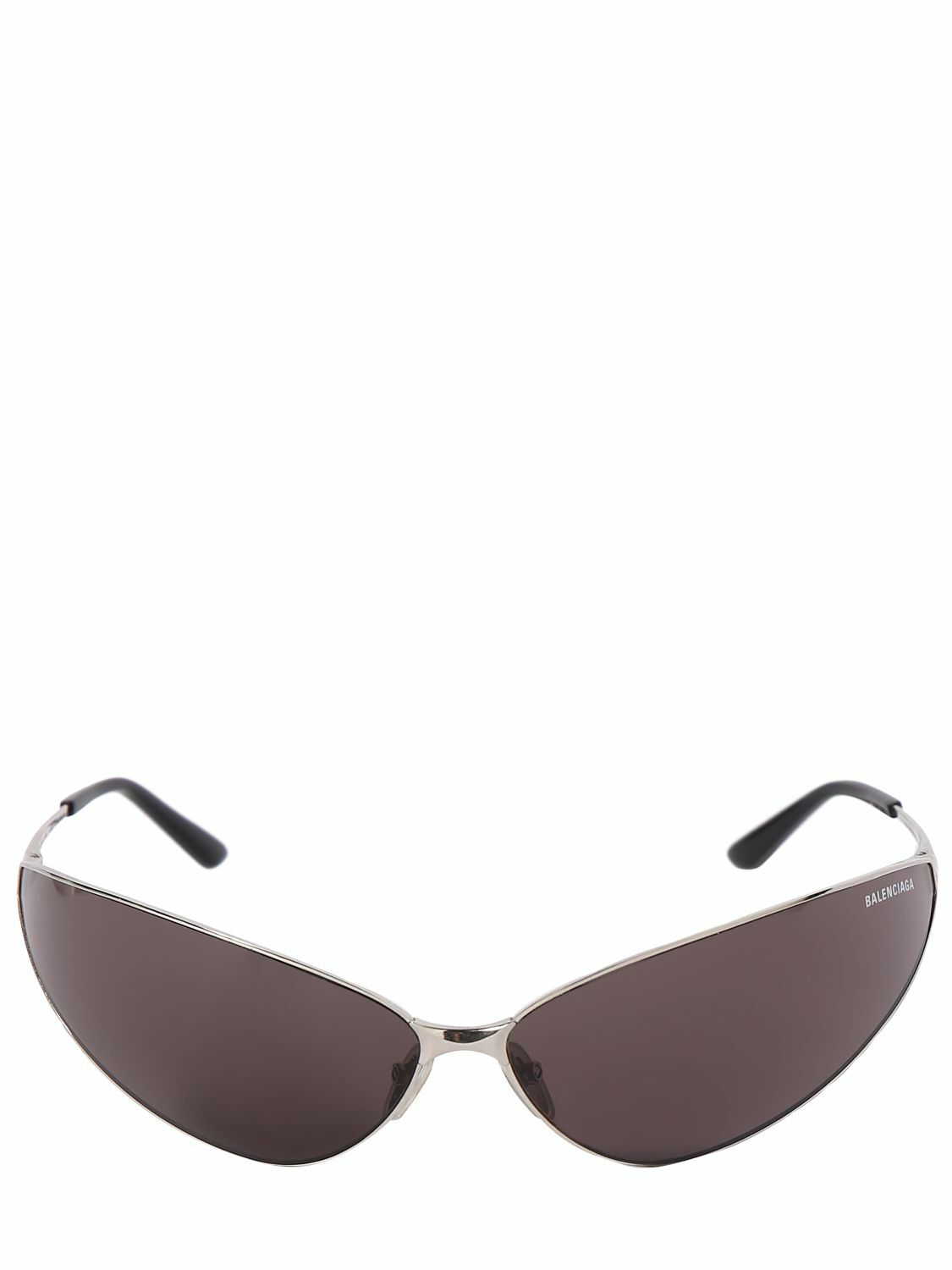 BALENCIAGA キャットアイサンクラス 794320T0005 1278 Balenciaga Curved Metal Cat-Eye Sunglasses | Neiman Marcus