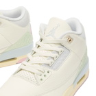 Air Jordan Men's 3 Retro Og Sneaker in Sail/Jade/Aura