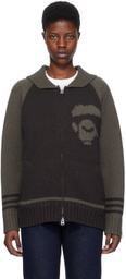 BAPE Black Intarsia Sweater