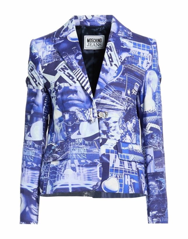 Photo: Moschino Jeans Womens Blazer Bright in Blue