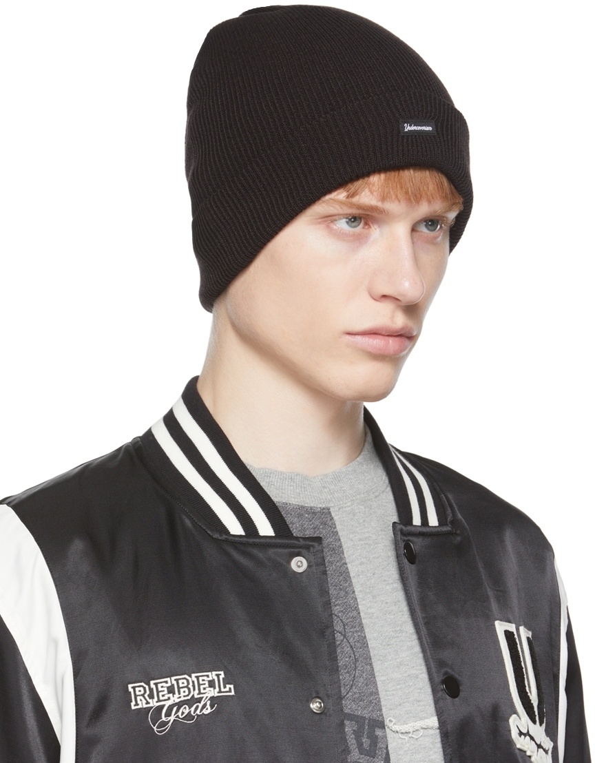 Undercoverism Black Knit Beanie