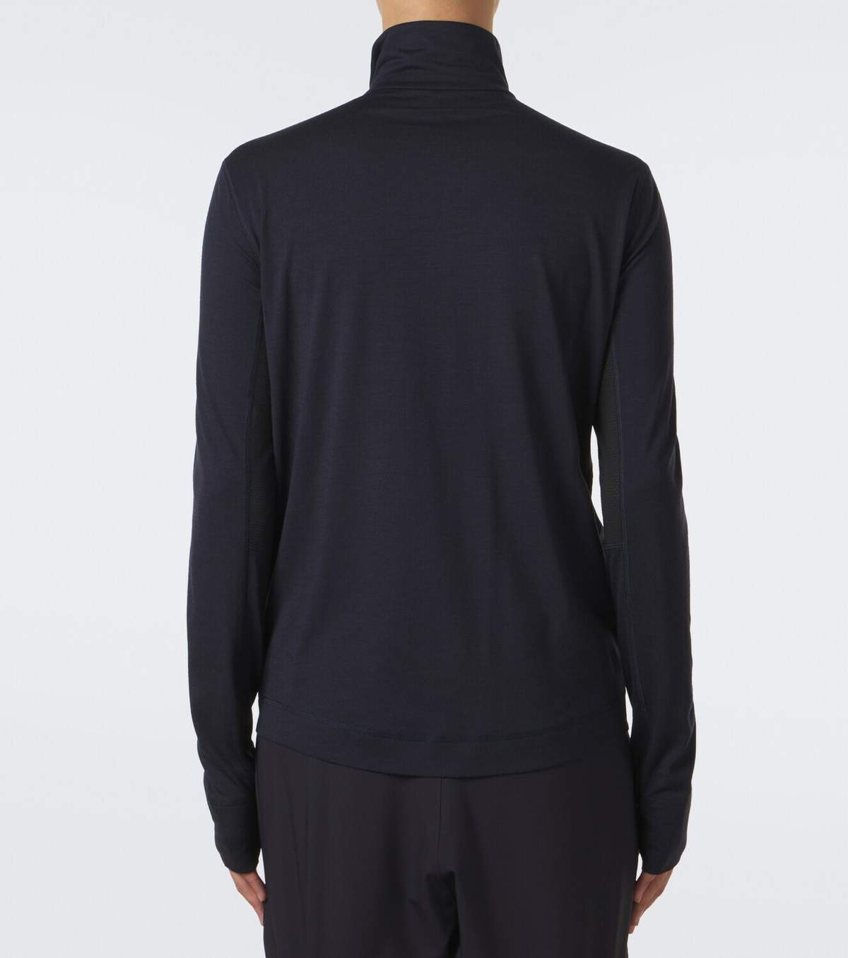 Moncler Grenoble Wool-blend half-zip ski sweater