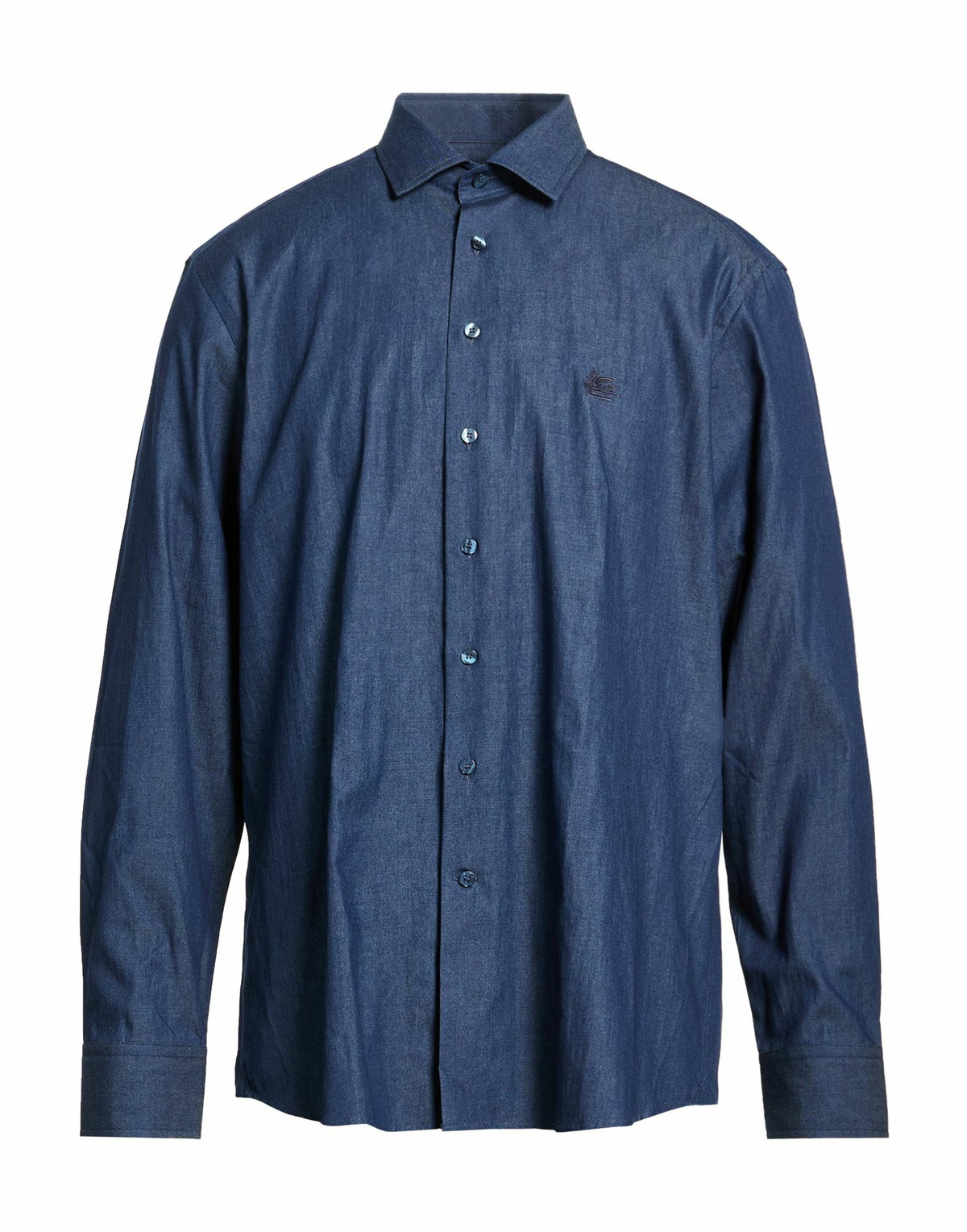 Etro Mens Denim shirt in Blue