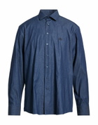 Etro Mens Denim shirt in Blue
