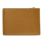 Jil Sander Brown Zip Pocket Wallet