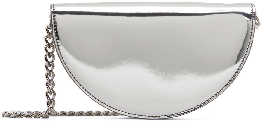 MM6 Maison Margiela Silver Origami 6 Bag MM6 Maison Margiela