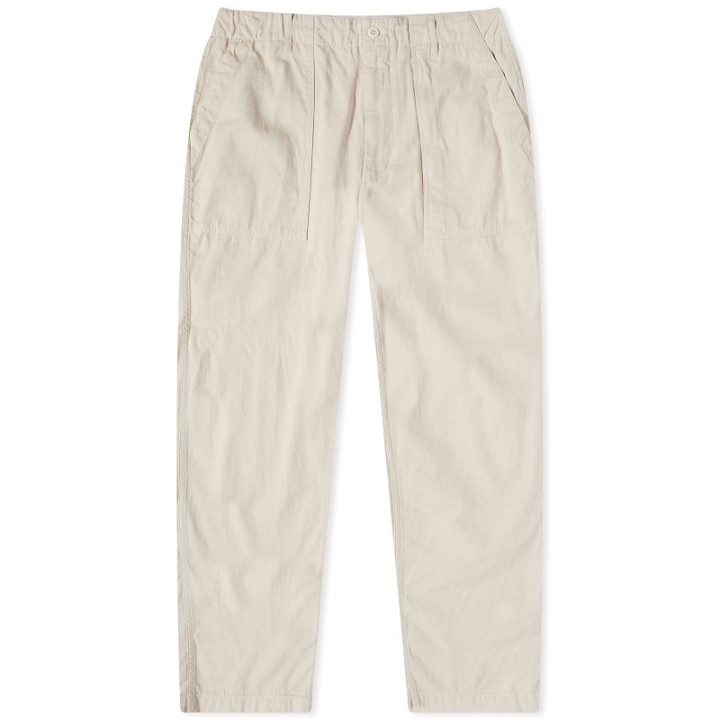 Photo: Engineered Garments Men's Fatigue Pant in Natural Twill