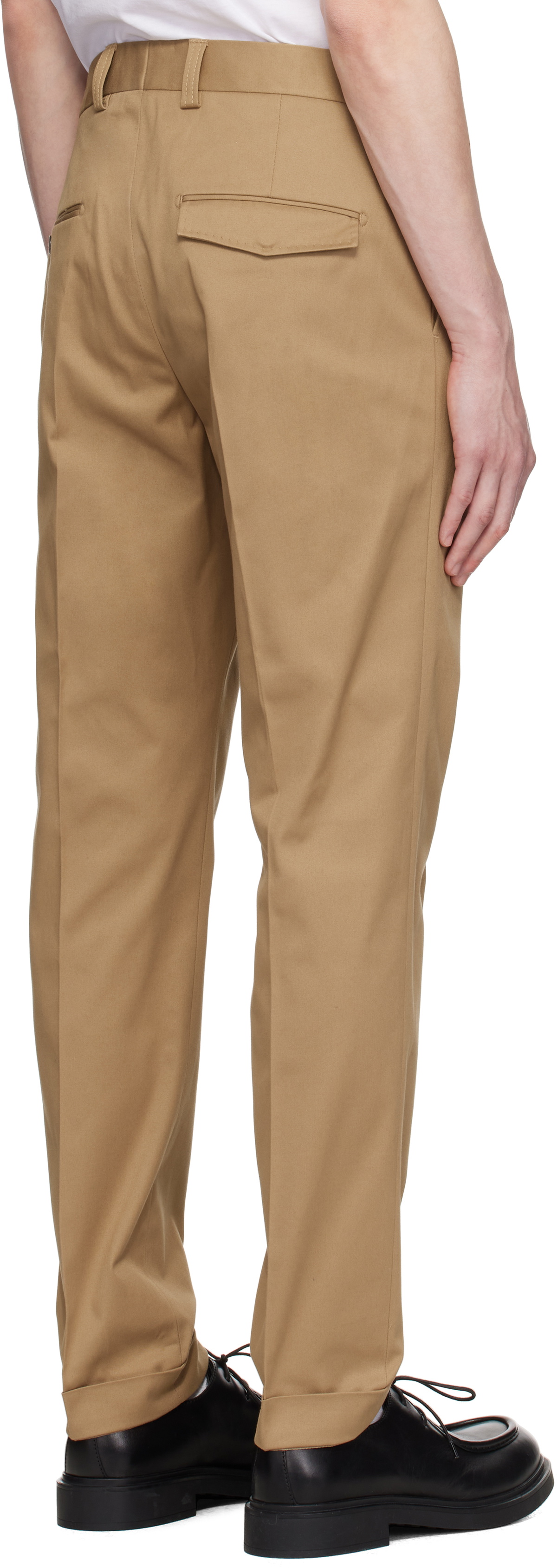 Tiger of Sweden Beige Tenuta P Cotton Chino Trousers