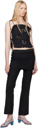 The Garment Black Kirsten Tie Top