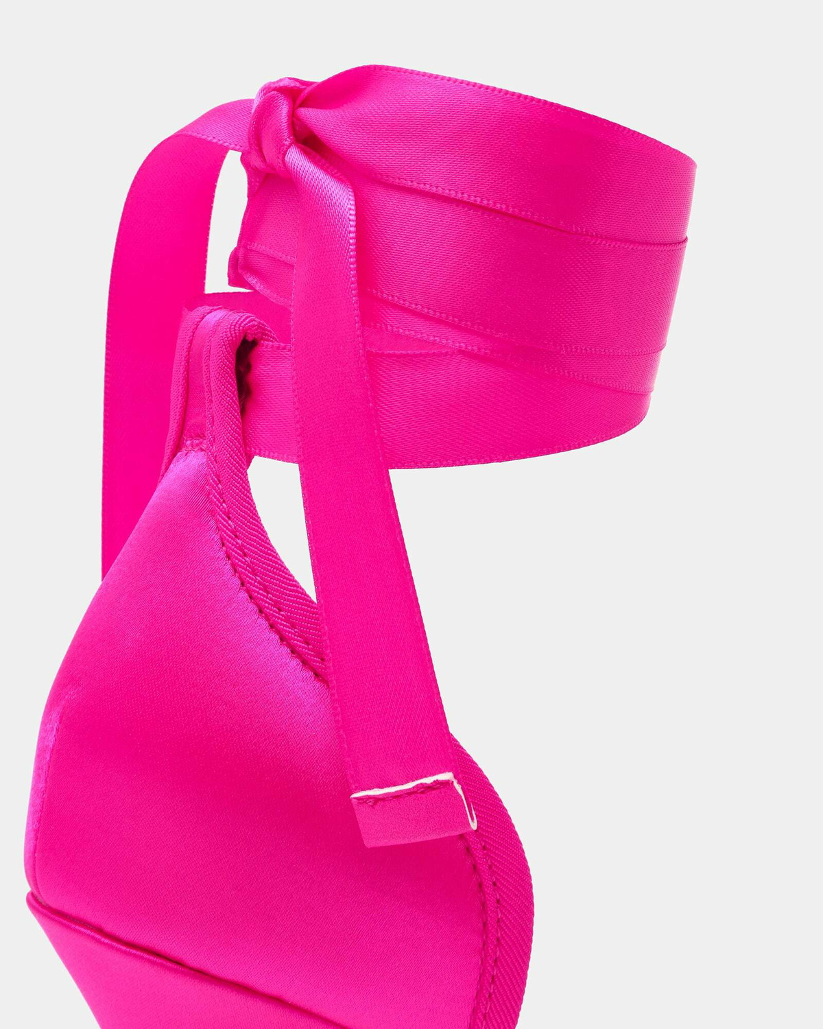 Steve Madden Larina Heels in Hot Pink Satin