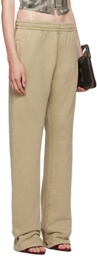 MISBHV Beige Community Lounge Pants
