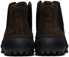 Jil Sander Brown Ankle Chelsea Boots