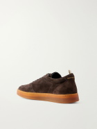 Officine Creative - Asset 001 Suede Sneakers - Brown