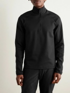 Aztech Mountain - Ajax Slim-Fit Stretch-Jersey Zip-Up Ski Base Layer - Black