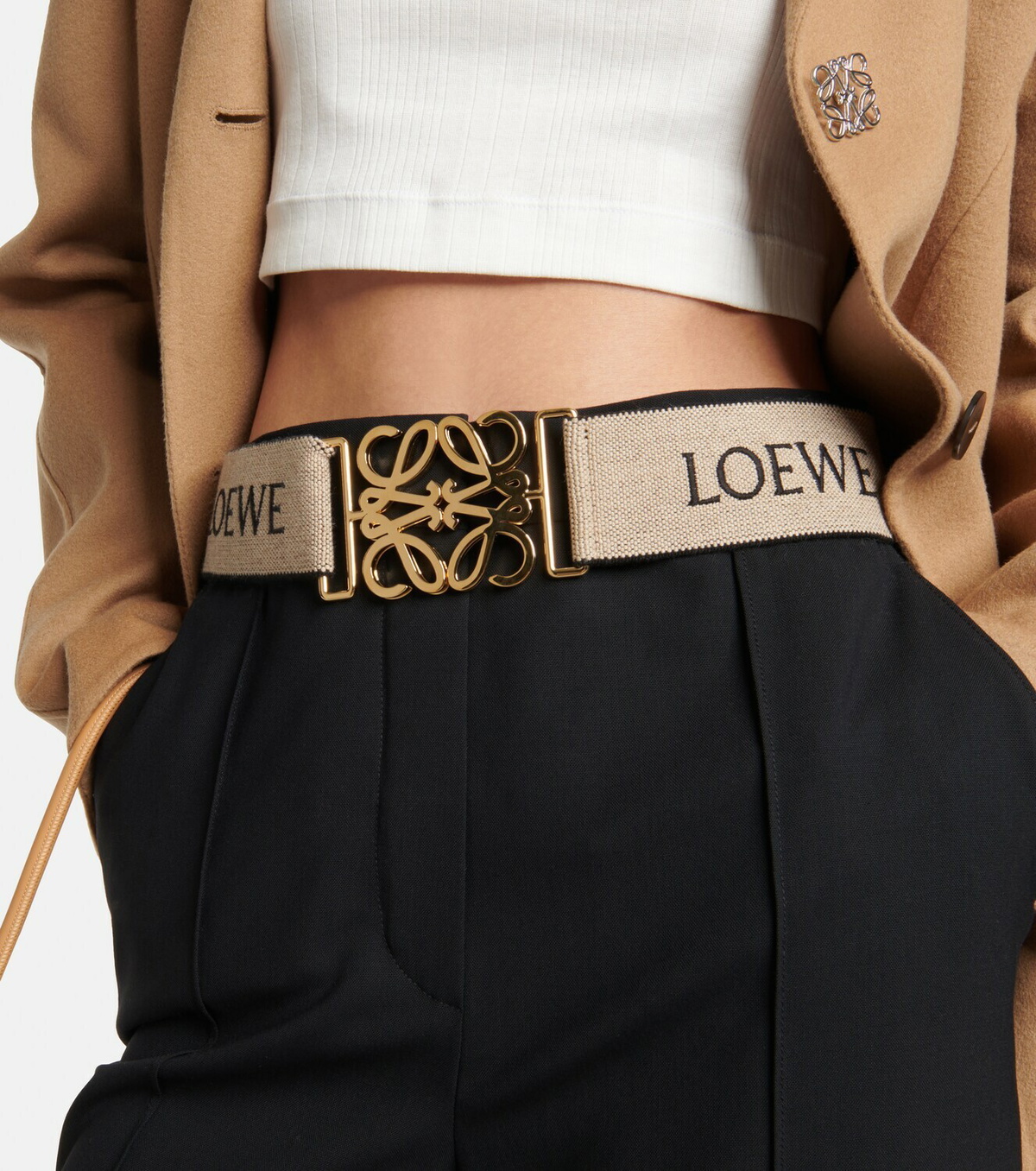 Loewe Anagram elastic belt Loewe