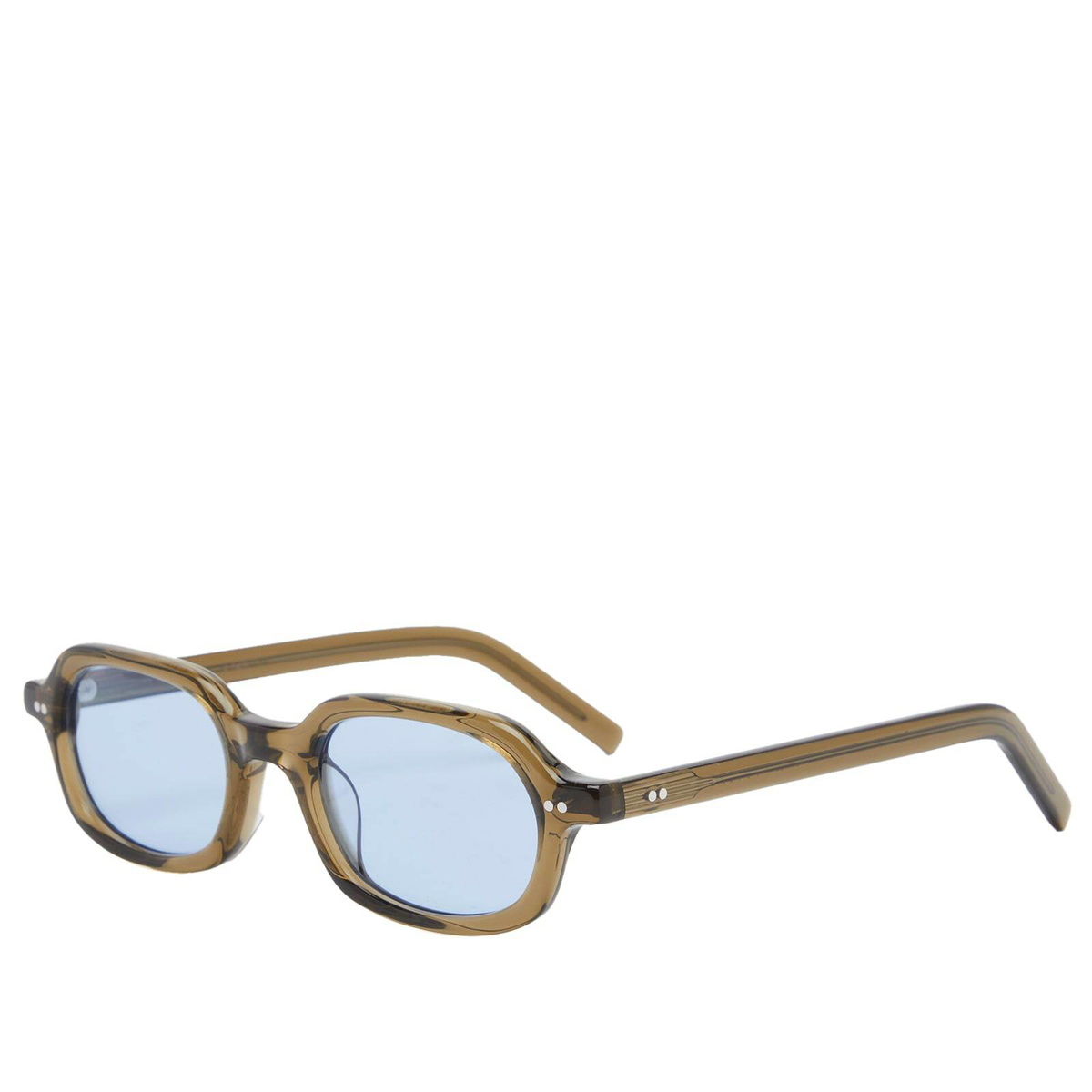 AKILA Psyche Sunglasses in Olive Green/Sky Blue 