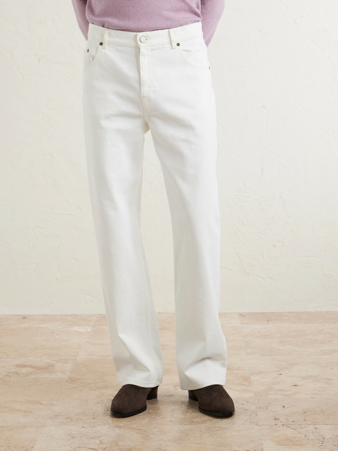 Gabriela Hearst - Rey Straight-Leg Jeans - White