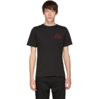 Saturdays NYC Black Condensed Wave T-Shirt