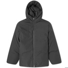 Jil Sander Men's Plus Water Repellent Hooded Jacket in Black