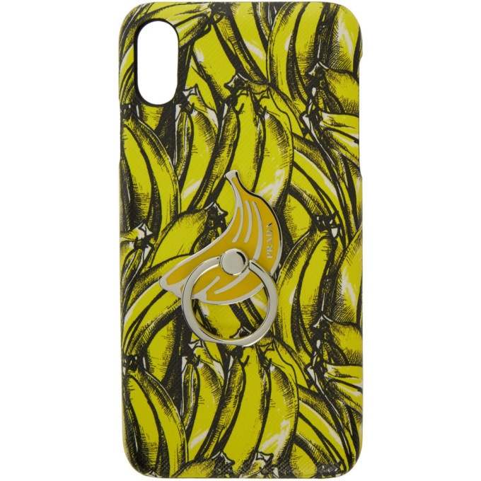 Photo: Prada Yellow Banana iPhone XS Case