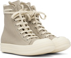 Rick Owens DRKSHDW Taupe Concordians Sneaks Sneakers