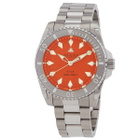 Gucci Dive Automatic Orange Dial Mens Watch YA136355