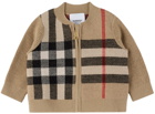 Burberry Baby Beige Check Jacket