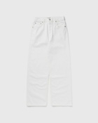 Agolde Low Slung Baggy In Milkshake White - Womens - Jeans