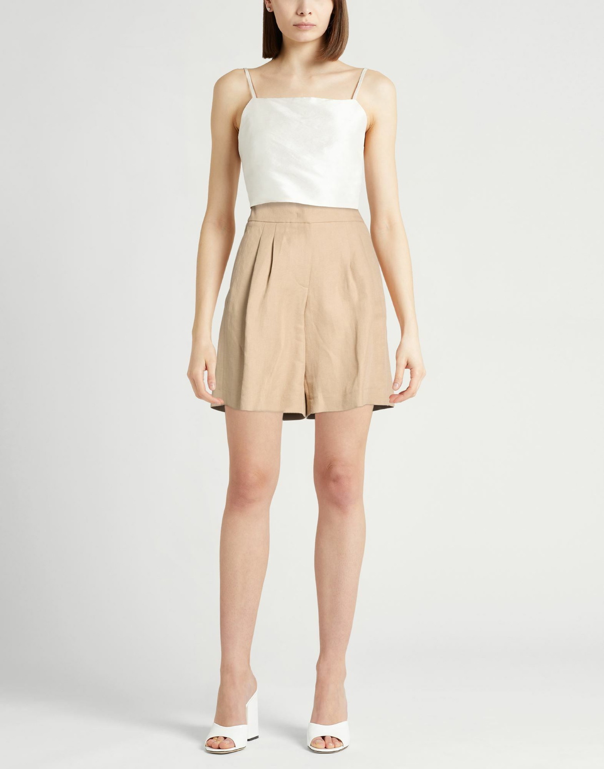 Peserico Easy Womens Shorts & Bermuda Shorts Sand