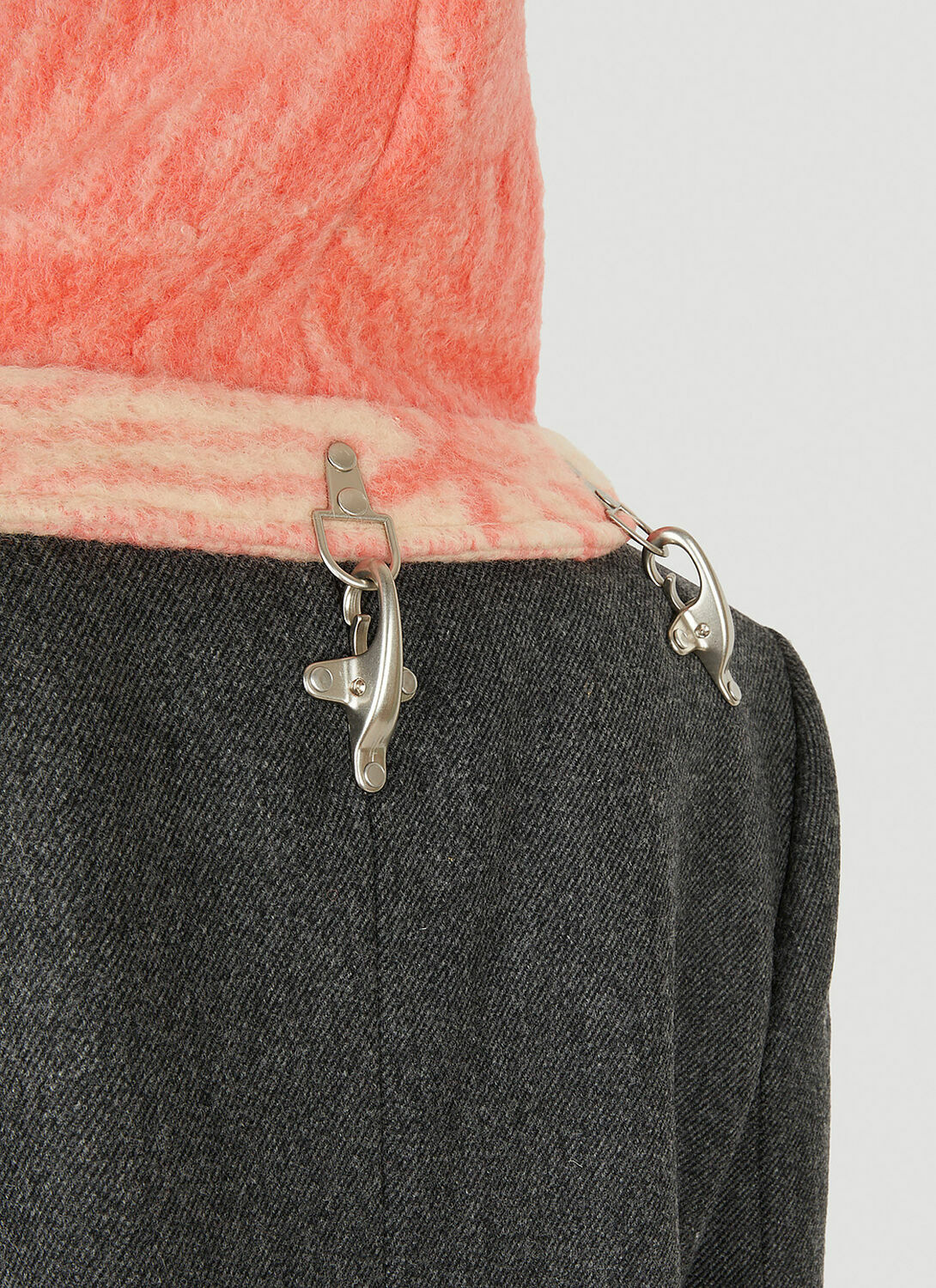 Meryll Rogge Blanket Draped Classic Coat